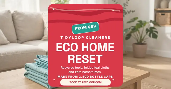 Tidyloop eco home reset cleaning post template