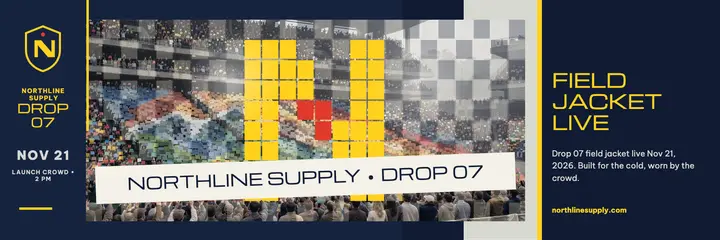 Northline Supply drop tifo header template