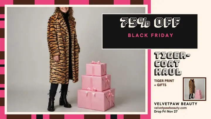 Velvetpaw tiger coat haul thumbnail template