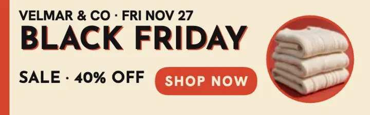 Velmar Black Friday tight-set banner template