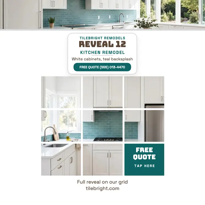 Tilebright kitchen reveal grid post template