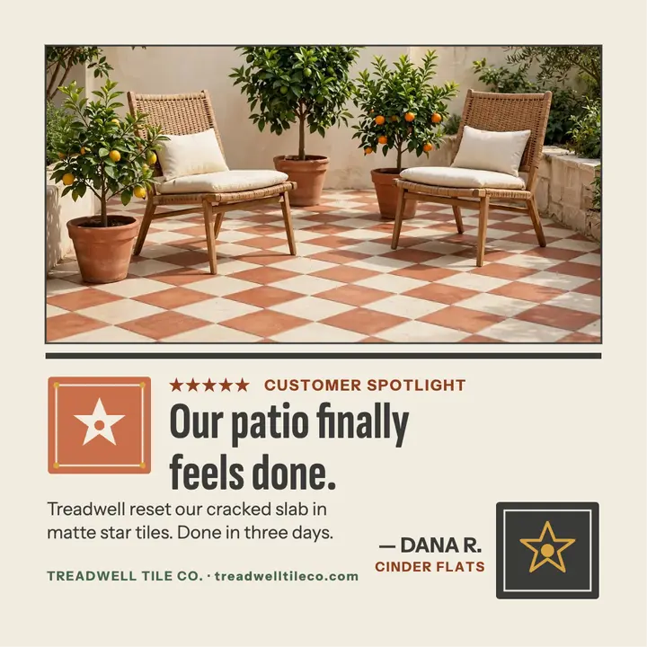 Treadwell patio spotlight review template