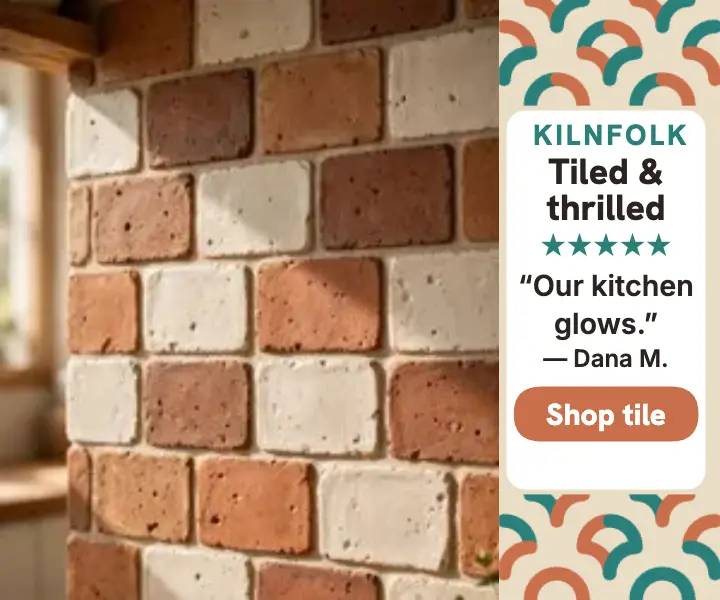 Kilnfolk Tile customer review ad template
