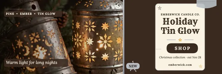 Emberwick Holiday Tin candle header template