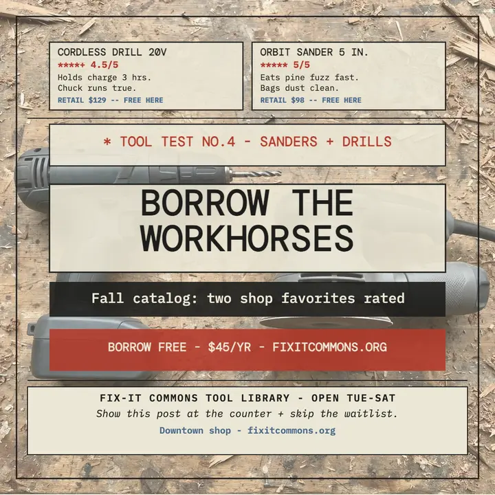 Fix-It Commons fall tool catalog post template