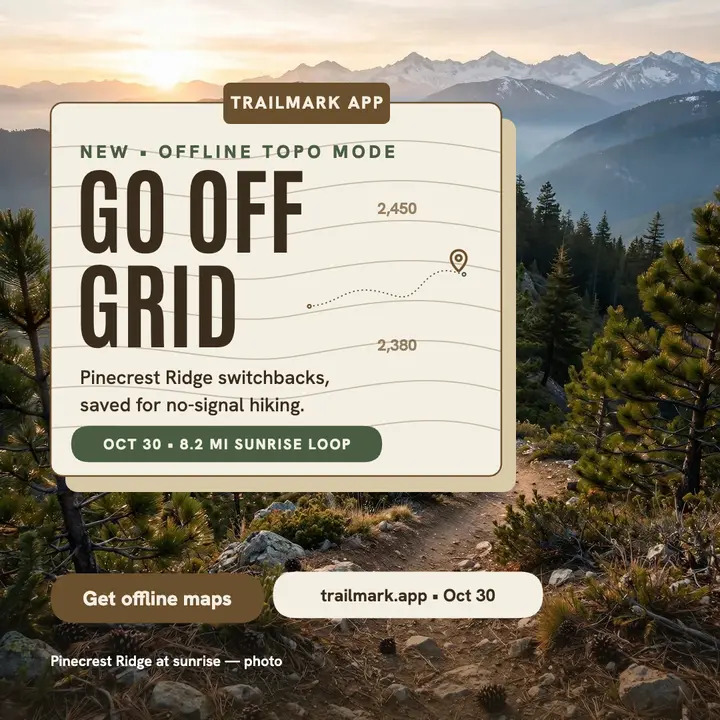 Trailmark offline topo launch template