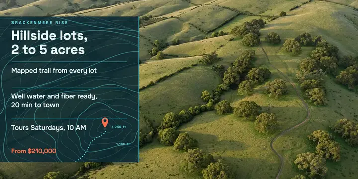 Brackenmere Rise hillside lots X post, topographic template
