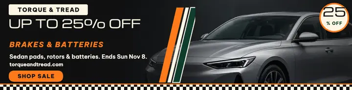 Torque and Tread fall parts sale billboard template