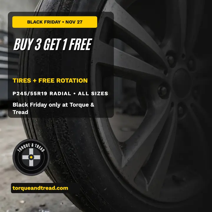 Torque and Tread Black Friday tire post template