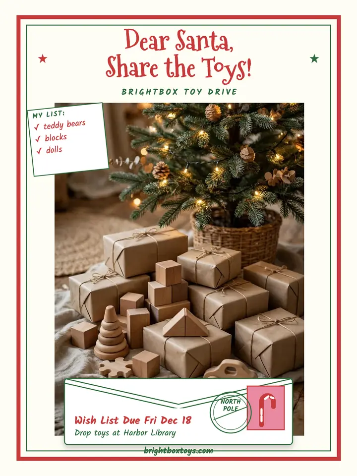 Brightbox toy drive santa letter template