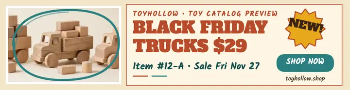 Toyhollow Black Friday trucks billboard template