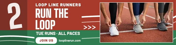 Loop Line Runners track billboard template