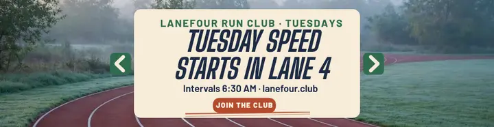 Lanefour Tuesday intervals billboard template