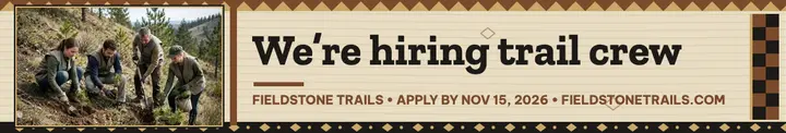 Fieldstone Trails trail crew hiring cover template