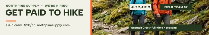 Northpine Supply trail crew cover: trail crew cover template