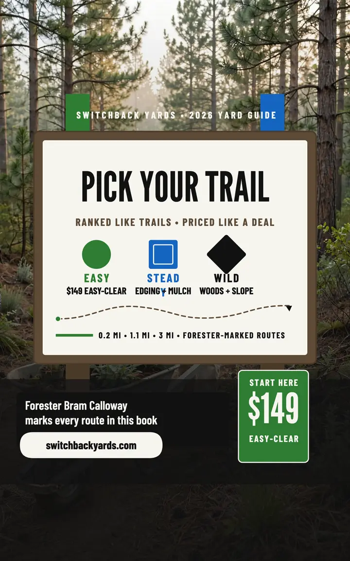 Switchback Yards trail-rated cleanup guide template