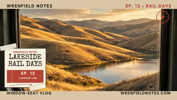 Lakeside Rail Days travel journal thumbnail template