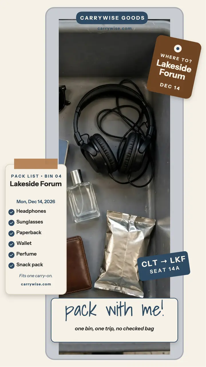 Carrywise pack-with-me bin story template