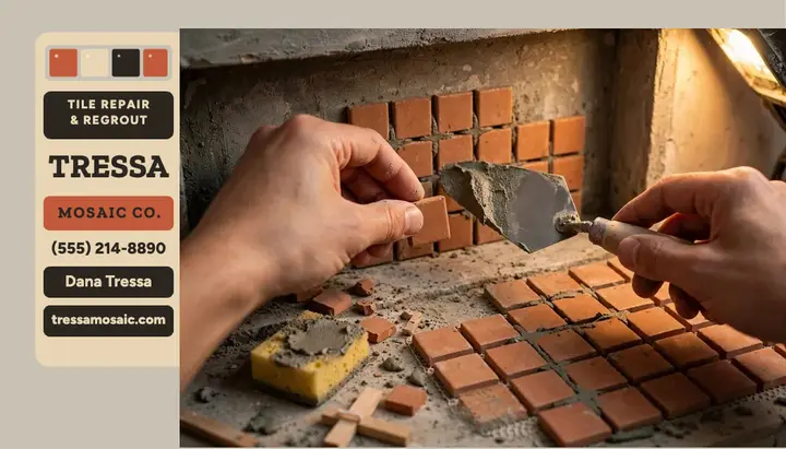Tressa Mosaic tile repair card template