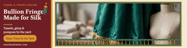 Tassel and Twine bullion fringe billboard template