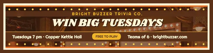 Bright Buzzer trivia league banner template