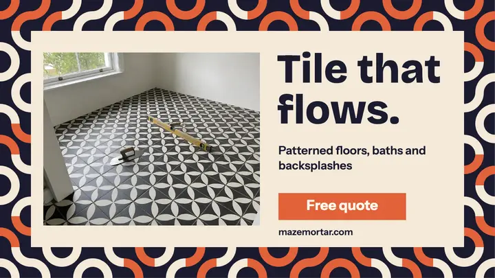 Maze & Mortar tile installer thumbnail template