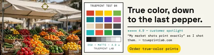 Trueprint Lab true-color billboard template