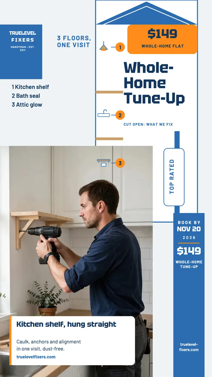 Truelevel whole-home tune-up story template