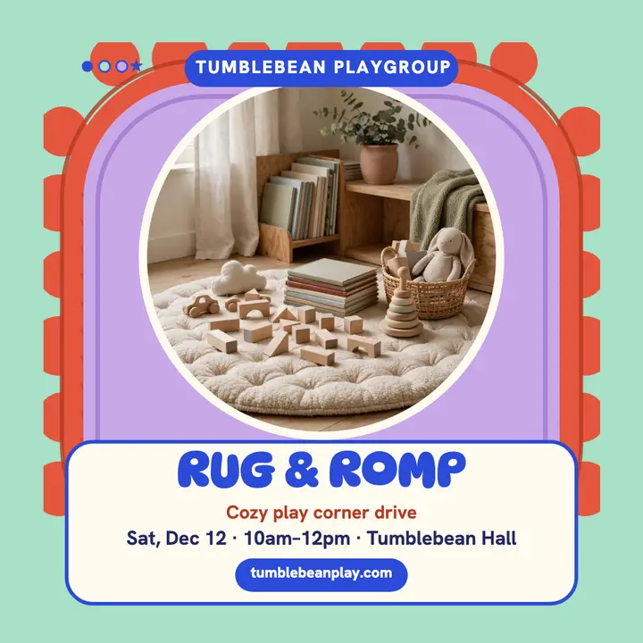 Tumblebean rug and romp tufted post template
