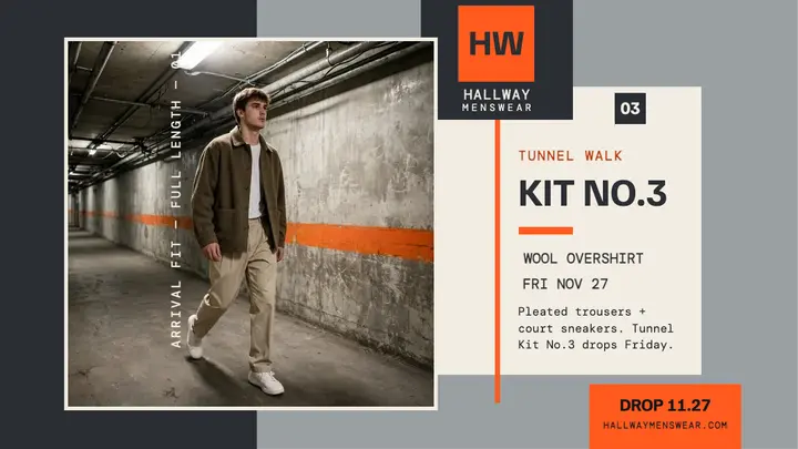 Hallway Tunnel Kit arrival thumbnail template