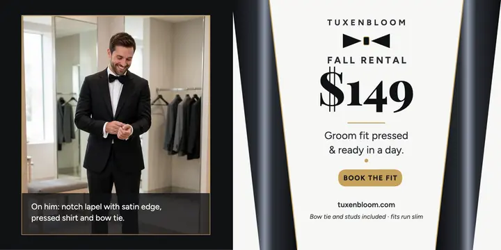 Tuxenbloom groom rental x-post template