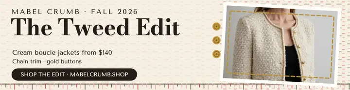 Mabel Crumb fall tweed edit billboard template