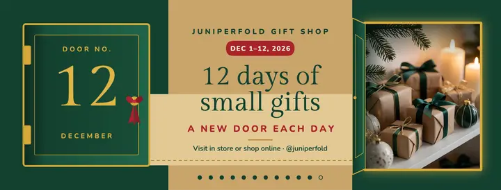 Twelve days of small gifts advent cover template