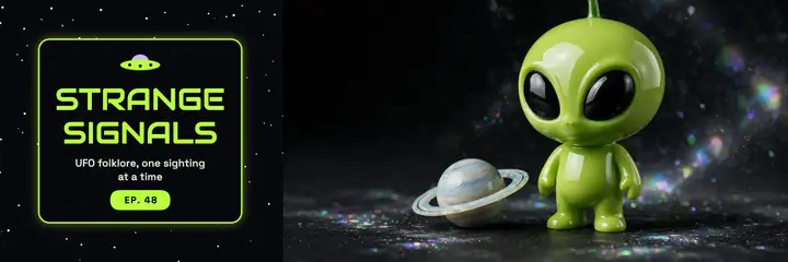 Strange Signals podcast header template