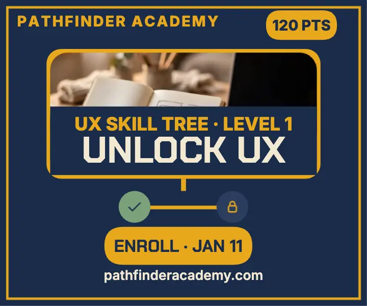 Pathfinder UX skill tree pass template