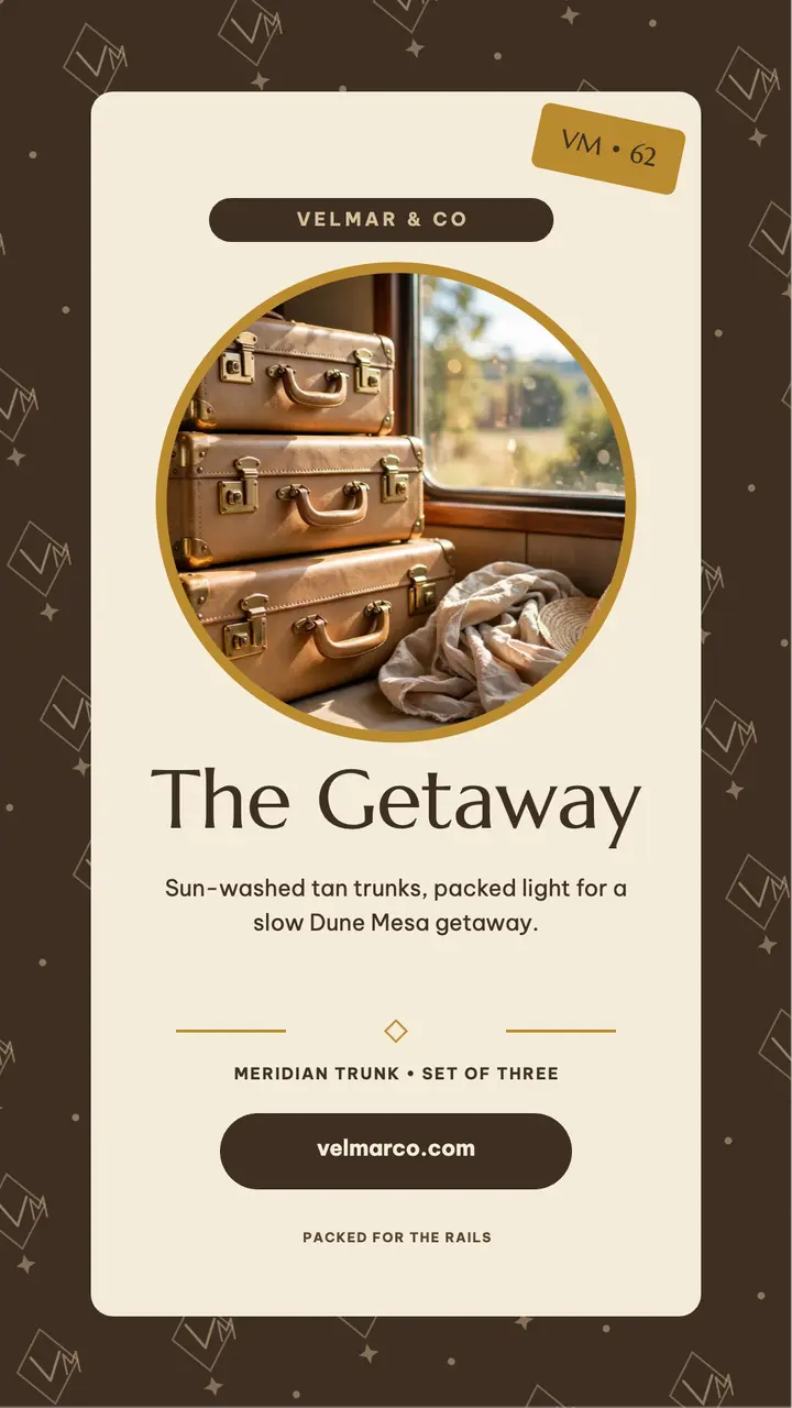 Meridian Trunk getaway story template