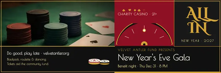 Velvet Antler casino benefit header template