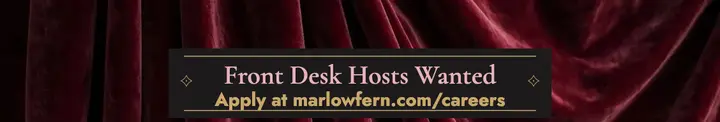 Marlow Fern velvet hiring cover template