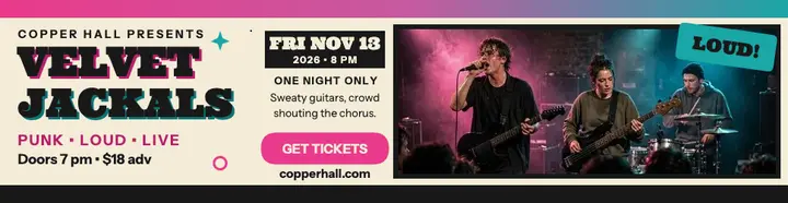 Velvet Jackals punk gig billboard template