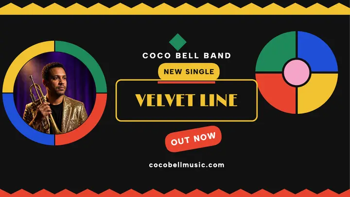 Coco Bell Band Velvet Line single thumbnail template