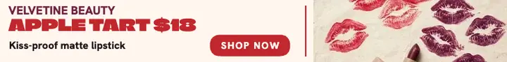 Velvetine Apple Tart lipstick leaderboard template