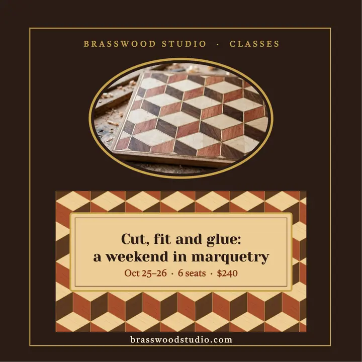Brasswood Studio marquetry weekend post template