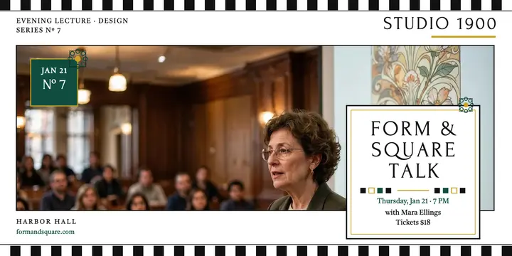 Form and Square secession design lecture post template
