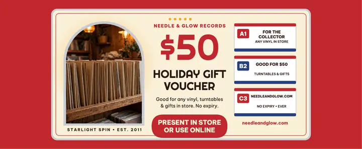 Needle and Glow holiday gift voucher template