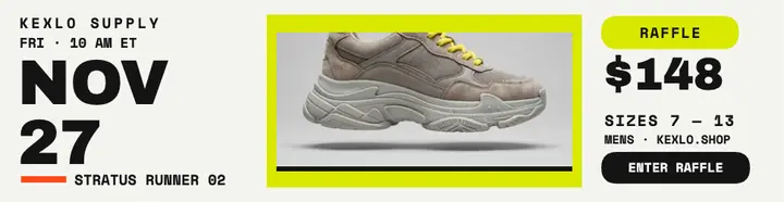 Stratus Runner raffle drop billboard template