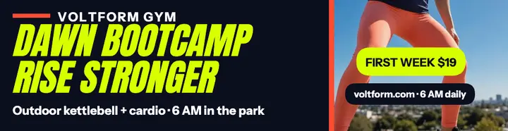 Voltform dawn bootcamp sky billboard template