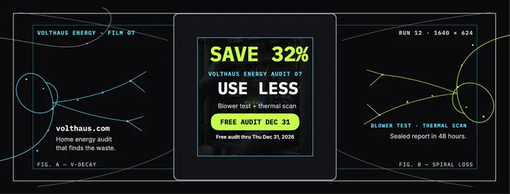 Volthaus home energy audit cover template