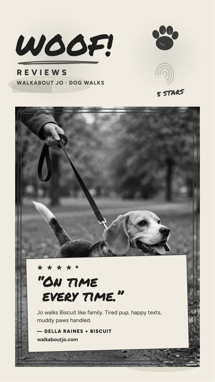 Walkabout Jo review smudge story template