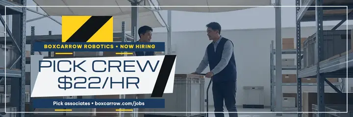 Boxcarrow warehouse crew hiring header: warehouse hiring header template