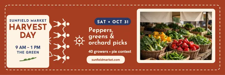 Sunfield Harvest Market warli header template